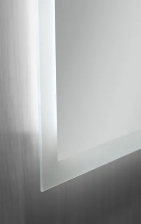 Дзеркало Mixxus FLAT MR04-100x80 з Led Touch, Anti-fog, димером, регулятором яскравості, годинником (MI6927) — Photo 12