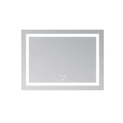 Дзеркало Lidz Kubis (KU1) 700х500 з LED-підсвічуванням Touch, з антизапотіванням, з димером, рег. яскравості LD78LF90448485 — Photo 3
