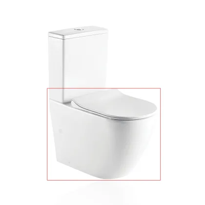 ROUND унітаз підлоговий з сидінням Soft-close без бачка — Photo 1