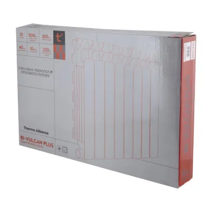 Радіатор біметалічний Thermo Alliance Bi-Vulcan PLUS 500/100 1,8 кг — Photo 8