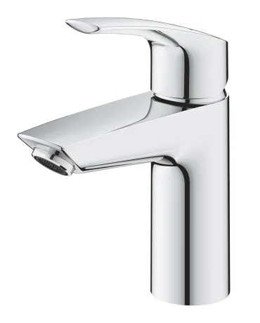 Одноважільний змішувач для раковини S-Size Grohe Eurosmart New з натискним донним клапаном (23922003) — Photo 4
