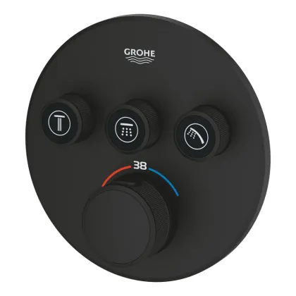 Термостат прихованого монтажу на 3 виходи Grohe Grohtherm SmartControl (29508KF0) — Photo 4