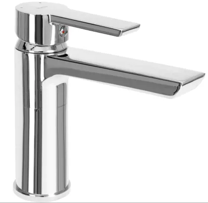Змішувач для раковини (умивальника) REA ARGUS CHROME хром низький — Photo 2