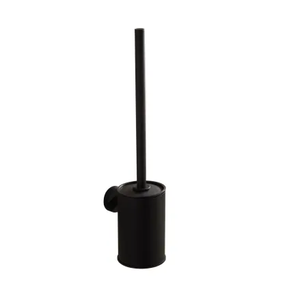 Йоржик для унітазу VBI ROUND BLACK