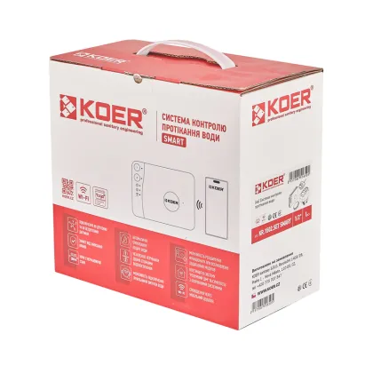 Система контролю протікання води Koer KR.1502.SET SMART (KR5565) — Photo 2