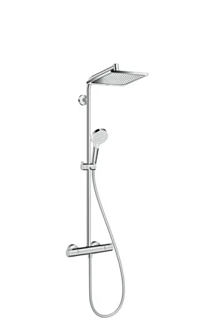Crometta E 240 1jet Showerpipe Душова система EcoSmart 9 л / хв, хром
