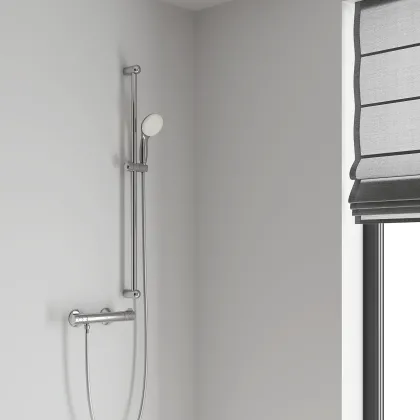Термостат для душу із душовим гарнітуром Grohe Grohtherm 800 (34566001) — Photo 6