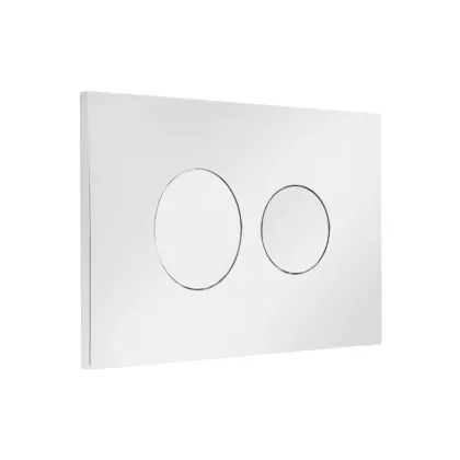 Клавіша змиву Qtap Standard 152x236x28 мм, Chrome, кругла QTSTD164CRM49469 — Photo 2
