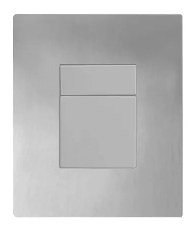 Панель змиву пластикова Koer KT-0607-01 157x198x3mm, кнопка квадратна (KR5344) — Photo 4