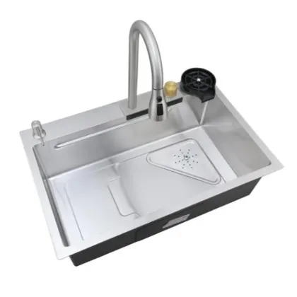 Мийка Mixxus Premium MH7246-SET-01.SUS304 з вбудованим змішувачем (MX1697)