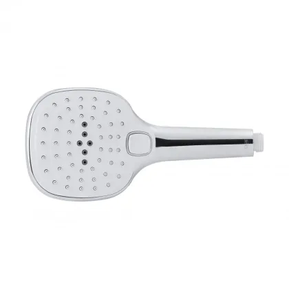Лійка для ручного душу Qtap Rucni 120х120 мм прямокутна QTHLA120N3KCW Chrome/White — Photo 2