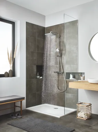 Душова система з термостатом для душа Grohe New Tempesta Cosmop. System (26689000) — Photo 10