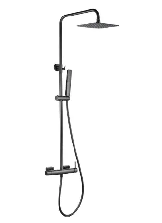 IMEX TOSCANA BLACK GUN METAL Душова колона, PVD графіт