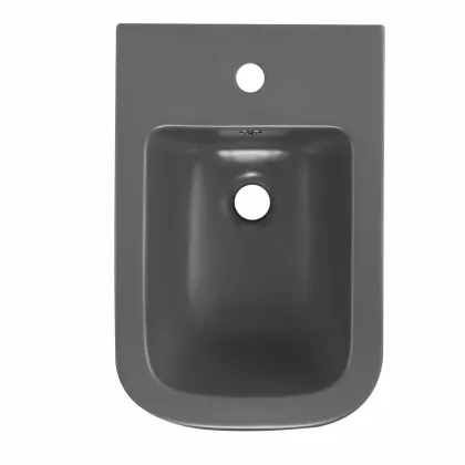Біде підвісне Qtap Tern 520x350x330 мм, Stone grey QT17551303GSG — Photo 6