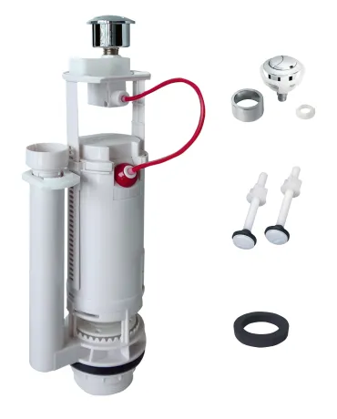 Комплект арматури Koer KT-0301-1/2" (спускна 2-х + наповнювальна з універс. підключенням) (KR5058) — Photo 3