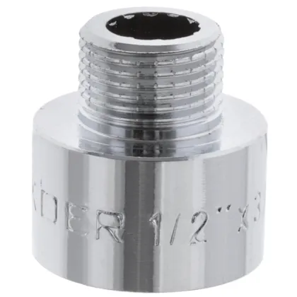 Перехідник (конектор) 3/8 "х1 / 2" (хром) Koer KF.A0406.CHR (KF0137) — Photo 2