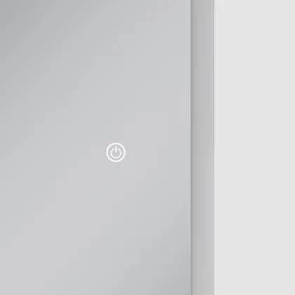 Дзеркало Mixxus Premium OLIVARY MR19-100x80-Reverse з Led Touch, Anti-fog, димером (3-6,5kK) (MP6629) — Photo 7