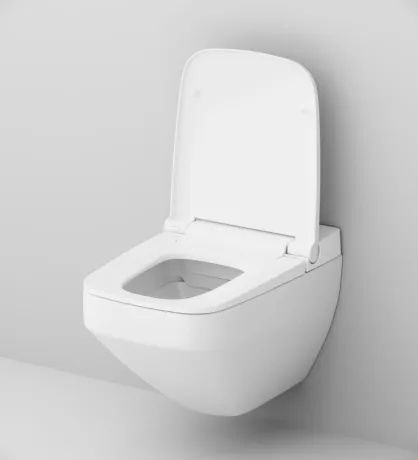 Унітаз підвісний безобідковий FlashClean, з кришкою-біде TouchReel AM.PM CCC50A1700SC Inspire 2.0 — Photo 4