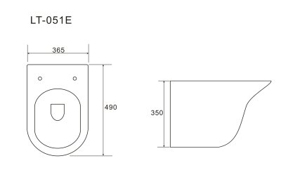 FRANCO Rimless унітаз підлоговий 62*38,5*83см, гір. випуск, бачок 3/4,5л, нижнє підведення, сидіння Duroplast Slim slow-closing — Photo 1