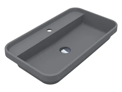Умивальник OCEAN 700 MIRASTONE GRAY Miraggio