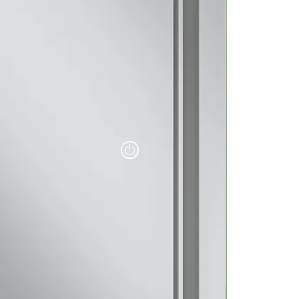 Дзеркало Mixxus Premium QUADRO MR20-90x70-Reverse з Led Touch, Anti-fog, димером, регулятором яскравості (MP6621) — Photo 3
