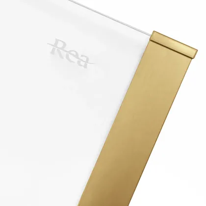 Душова кабіна REA SOLAR 90х120 BRUSHED GOLD — Photo 4