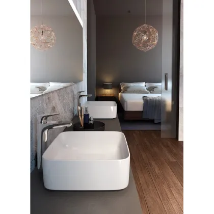 INSPIRA SOFT раковина 500*370*140мм, овальна, накладна, без отв. пiд змiшувач, без переливу — Photo 2