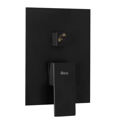 Душова система REA FENIX BLACK + BOX прихованого монтажу — Photo 3