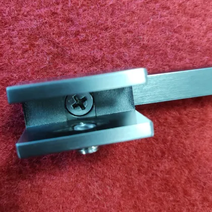 Шторки скляні на ванну Koer SR BS04-95x140-TR-07 прозоре скло 6мм, графіт (KR5404) — Photo 20