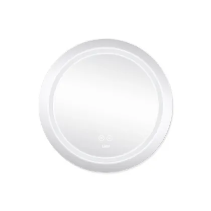 Дзеркало Lidz Aria R600 з LED-підсвічуванням Touch, з антизапотіванням, з димером, рег. яскравості LD78LR600 — Photo 3