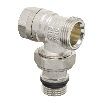 Комплект для підключення радіатора Koer SET-14 - 1/2"x3/4" (кутовий) з термоголовкою ЗЗ (KR3178) — Photo 5