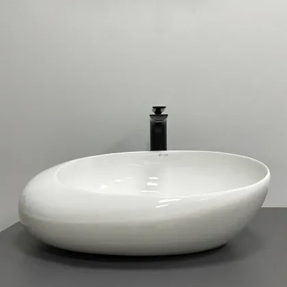 Умивальник VBI RICCIA WHITE накладний — Photo 2