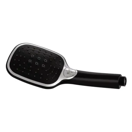 Змішувач для ванни Qtap Grand (з душовим гарнітуром) QTGRABCR006 Chrome/Black — Photo 5