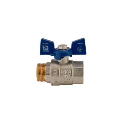 Кран кульовий Koer 3/4" ГШМ (KR.218.B) синій (KR2723) — Photo 4