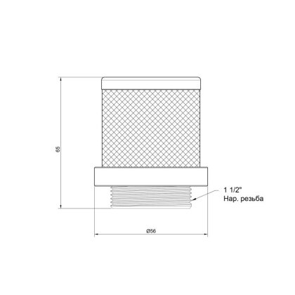 Сітка зворотного клапана SD Plus 1&quot; 1/2 SD245W40 — Photo 1