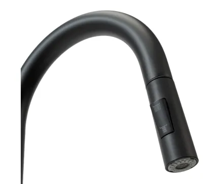 Змішувач для кухні REA FRESH BLACK чорний — Photo 5