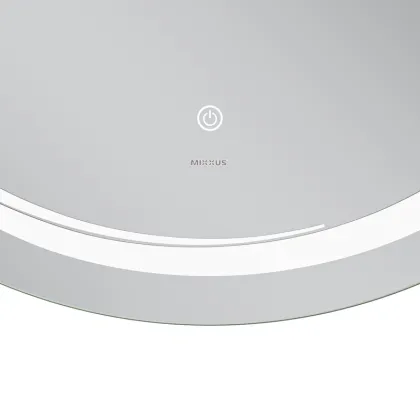 Дзеркало Mixxus Premium WAVE MC04-90 з Led Touch, Anti-fog, димером (3-6,5kK) (MP6637) — Photo 8