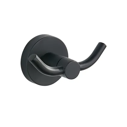 Гачок для рушників VBI VENUS BLACK подвійний