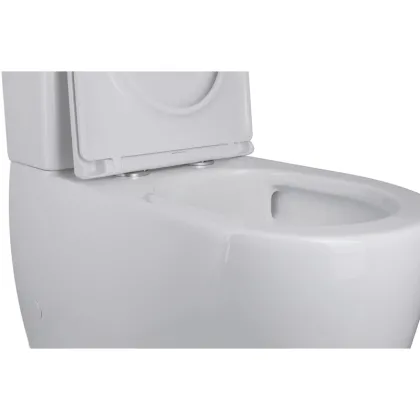 Чаша унітазу-компакту Mixxus Premium Ellipse-0402-T1 Bowl 660х390х855 Tornado 1.0 без сидіння (MI8347) — Photo 2