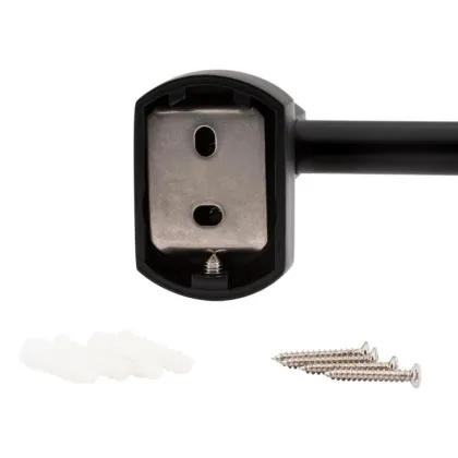 Тримач для рушника Qtap Liberty 605 мм QTLIBBLM1124 Black — Photo 2
