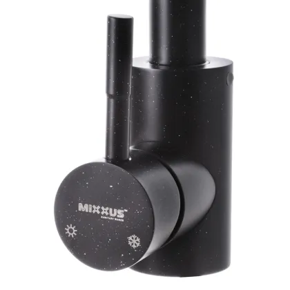 Кухонний змішувач чорний Mixxus SUS 011-2 (SS0003) — Photo 1