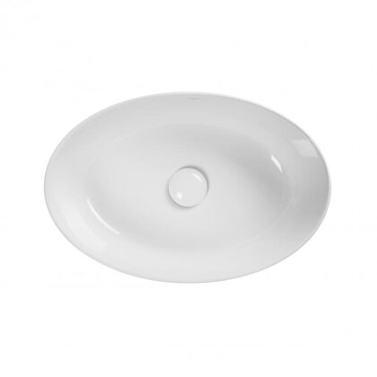 Раковина-чаша Qtap Leo 450х305х160 White з донним клапаном QT1111A052W