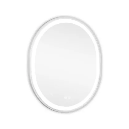 Дзеркало Qtap Gemini 800х700 з LED-підсвічуванням Touch, з антизапотіванням, з димером, рег. темп. кольору (3000-6500K) Reverse QT2578R8071W — Photo 7