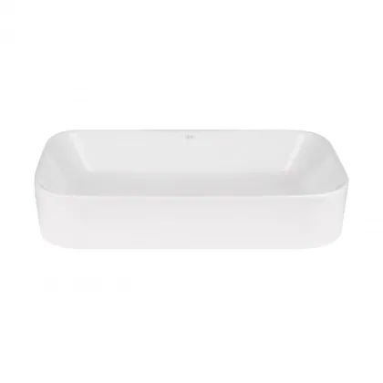 Раковина-чаша Qtap Scorpio 550х390х120 White з донним клапаном QT14112243W — Photo 2