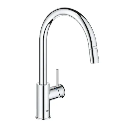 Одноважільний змішувач для мийки Grohe BauClassic (30573000)