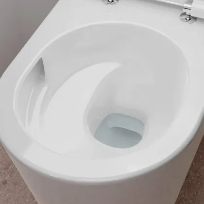 ELU PURA S унітаз підвісний 54*36,6см AquaHelix Flush, в комплекті з сидінням Slim з функцією SoftClose and QuickRelease — Photo 2