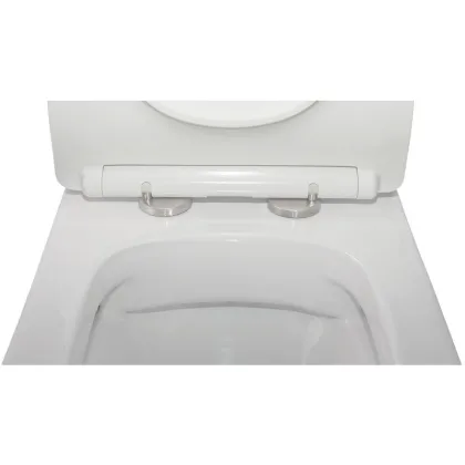 Чаша унітазу-компакту Mixxus Quadro-0403-R Bowl 640х360х835 Rimless без сидіння (MI8341) — Photo 1