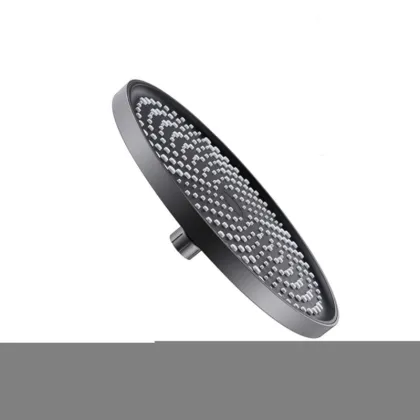 Лійка для верхнього душу Qtap Hlavova D 250 мм округла QTHLA107BLM45949 Black Matt — Photo 2