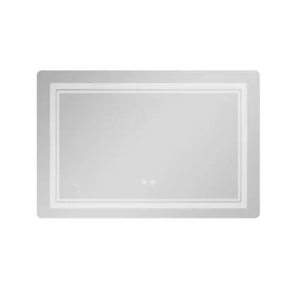 Дзеркало Qtap Cardinal (CA2) 800х600 з LED-підсвічуванням Touch, з антизапотіванням, з димером, рег. темп. кольору Reverse — Photo 2