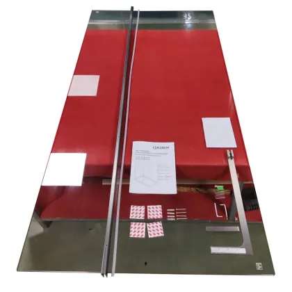 Душова перегородка Koer SR SP02-100x200-TR-07 Walk-In прозоре скло Easy Clean 8мм, графіт (KR5397) — Photo 23